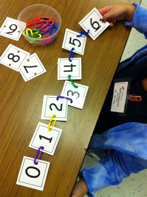 Number Order Game Prek Math Numbers Preschool Math Activities