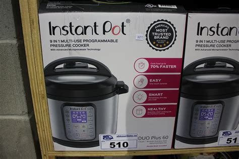 Instant Pot 9 In 1 Multi Use Duo Plus 60 Programmable Pressure Cooker