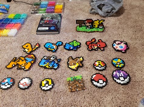 My Pokemon Perler Bead Collection Rpokemon