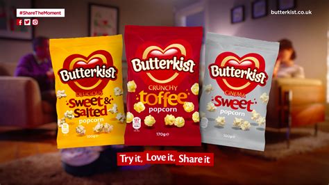 Butterkist returns to screens with 'Make the Moment' advert