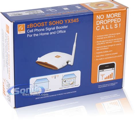 Zboost Yx Soho Wireless Extenders Dual Band Cell Phone Booster