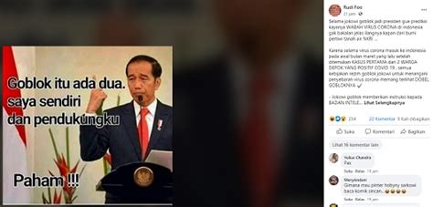 Cek Fakta Jokowi Dikabarkan Mengumpat Ke Pendukungnya Ini Faktanya