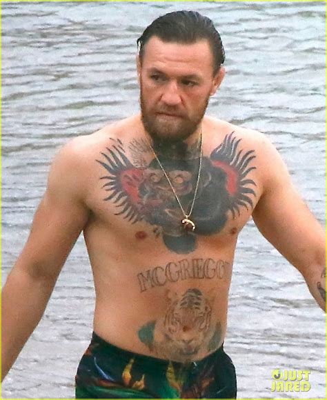 Photo Conor Mcgregor Shows Off His Tattoos On Vacation 05 Photo 4470415 Just Jared