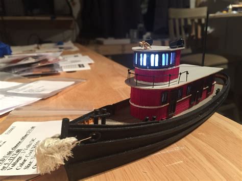 Taurus Steam Towboat By Duanelaker Model Shipways Scale 164 Page