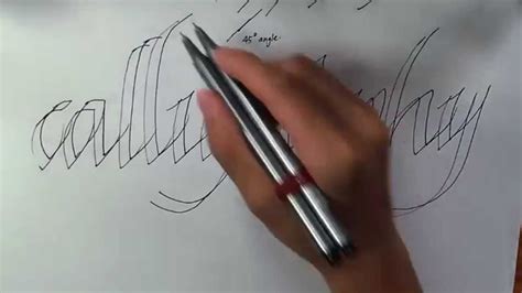 How does modern calligraphy differ from traditional calligraphy? HOW TO WRITE CALLIGRAPHY WITH A NORMAL PEN - YouTube