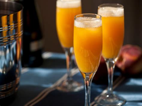 Peach Ginger Bellini Recipe Tyler Florence Food Network