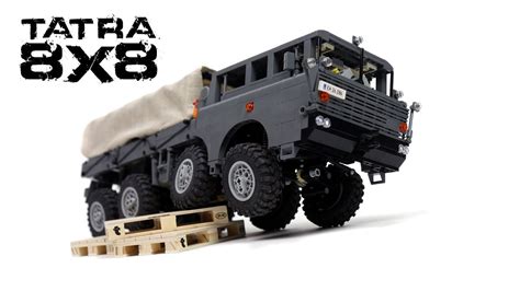 Lego Rc Tatra T 813 8x8 Kolos Youtube
