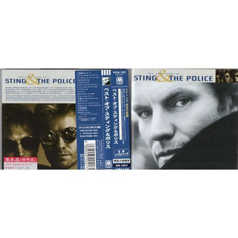 The Very Best Of Sting And The Police Promo By Sting And The Police Cd X