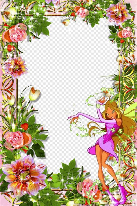 Floral Design Mood Frame S Border Template Png PNGEgg
