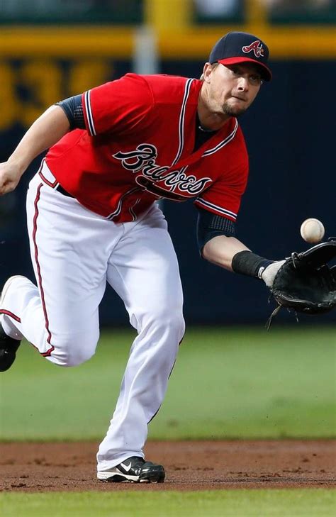 Why the best companies are like blueberries. Chris Johnson #23 of the Atlanta Braves scoops up a ground ...