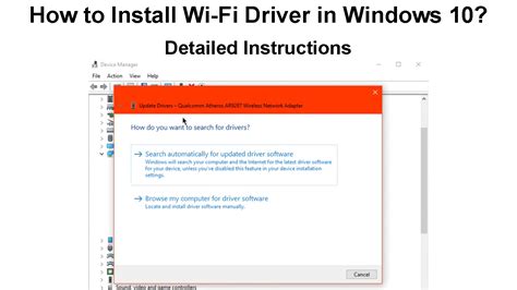 How To Install Wi Fi Driver In Windows Detailed Instructions