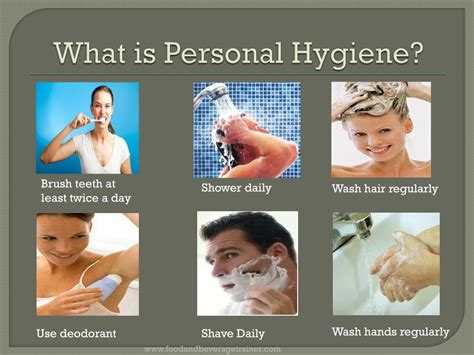 Personal Presentation And Hygiene Standards