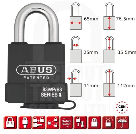 Lockout Uk Abus Restricted Profile Padlocks