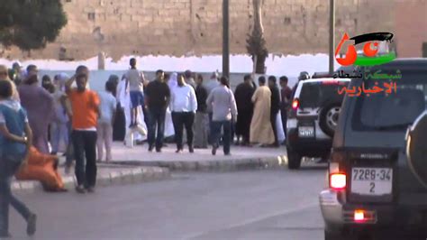 قوات الإحتلال المغربي تتدخل بوحشية ضد مظاهرة سلمية بشارع السمارة بالعاصمة العيون المحتلة Youtube