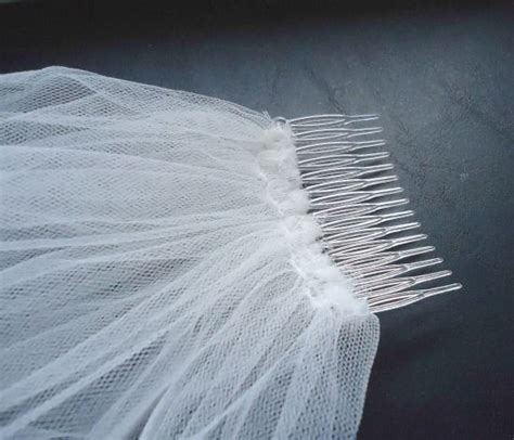 Sew A Bridal Veil Tutorial Diy Wedding Veil Veil Diy Bridal Veil