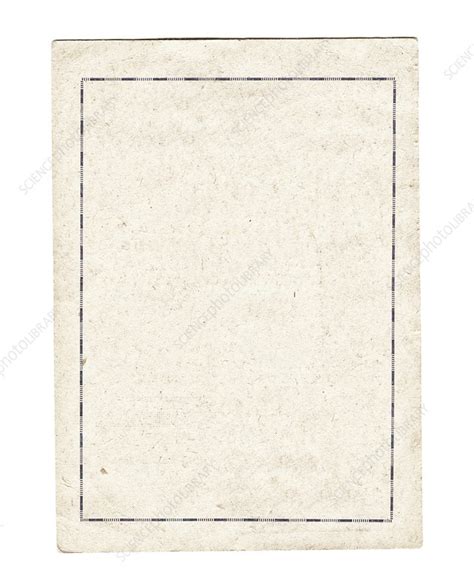 paper  border stock image  science photo library