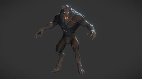 Werewolf Buy Royalty Free 3d Model By Boydmonster Boydmaster