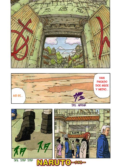 Naruto Shippuden Manga De Naruto Shippuden A Color