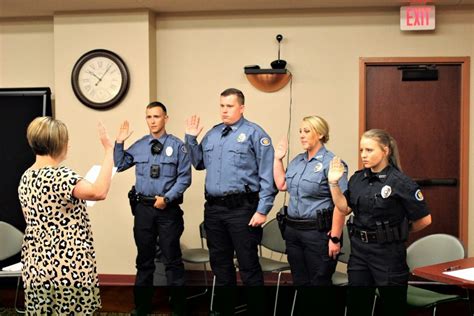 West Plains Police Department Holds Pinning Ceremony Ozark Radio News