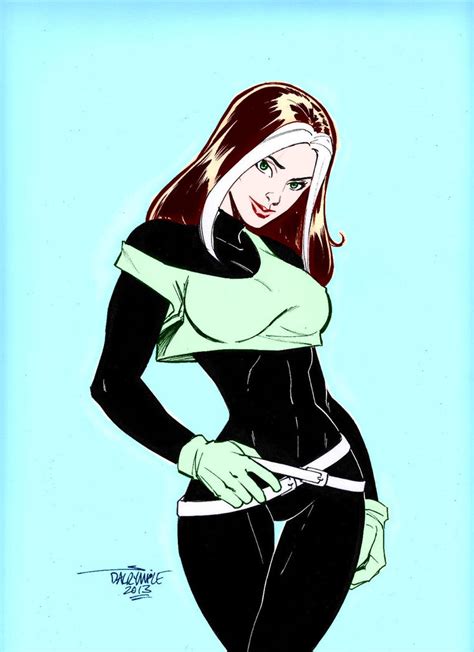 Rogue By Scott Dalrymple Colored 80s 3 By Gordonalyx On Deviantart