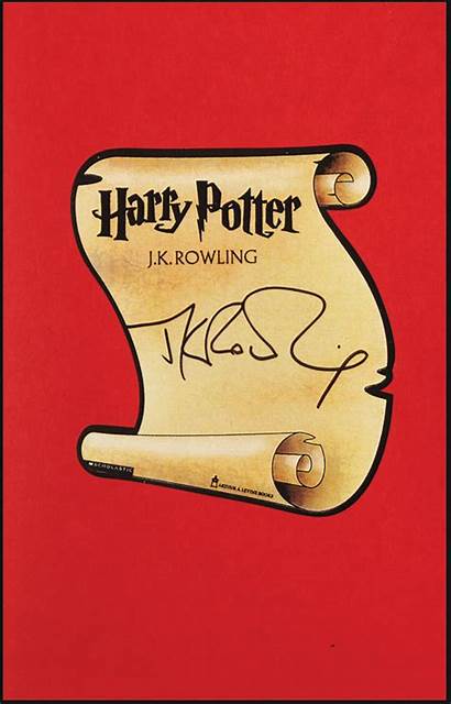 Potter Harry Signed Chamber Secrets Rowling Edition