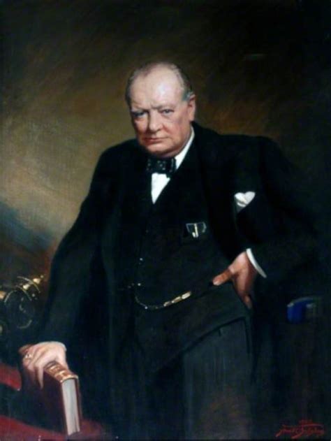 Sir Winston Churchill 18741965 By Frank O Salisbury Art Renewal