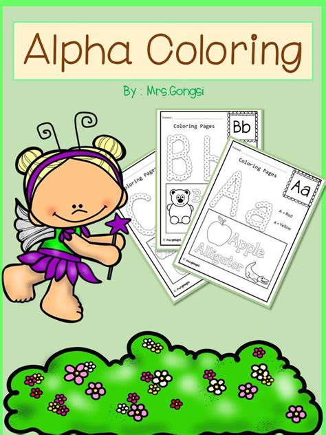Alpha Coloring Language Arts Lessons Literacy Resource Teachers Pay