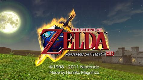 Zelda Ocarina Of Time 3d Hd Texture Pack Youtube
