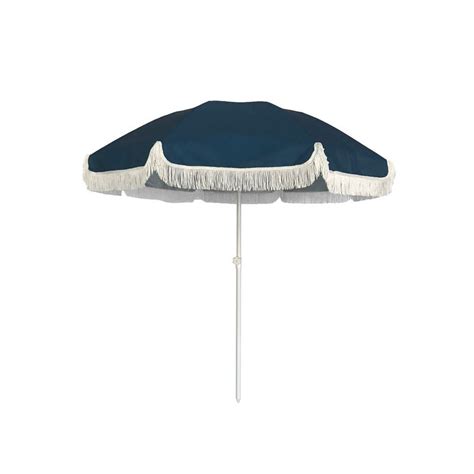 Beach Umbrella With Tassels Assorted Colours 180cm Mitre 10
