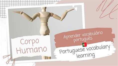 🇵🇹 Corpo Humano Human Body Portuguese Vocabulary Learning Youtube