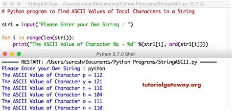 Python Program To Convert Unicode Or Ascii Value To A Character Images