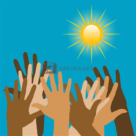 Royalty Free Vector Hands In The Air By Ajn