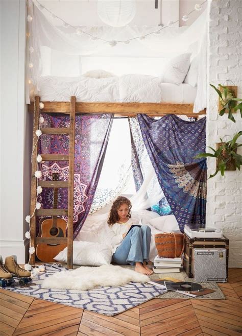 The most common loft bedroom material is metal. Awesome Cool Loft Bed Design Ideas and Inspirations 72 ...
