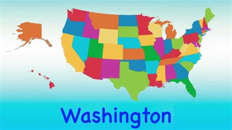 50 States That Rhyme Song Fun Learning Video And Sing Along Teaching