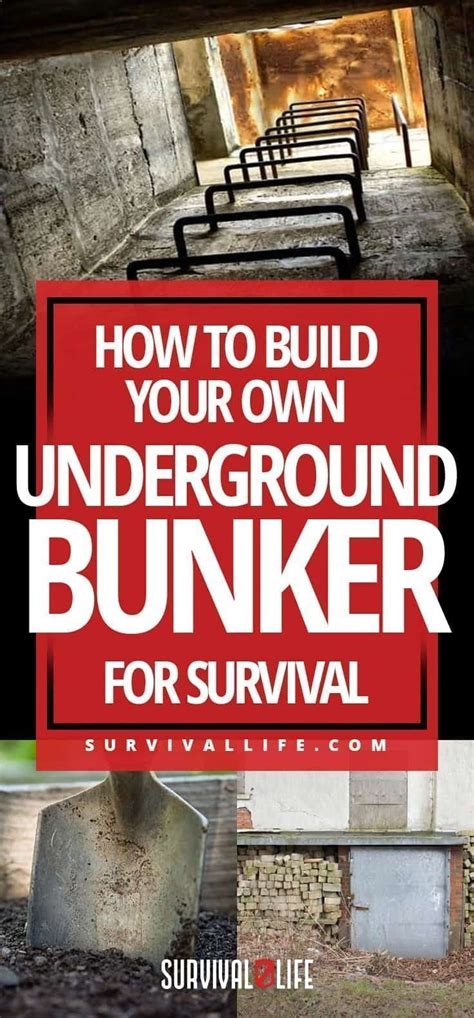 Underground Bunker How To Build Your Own Underground Bunker For
