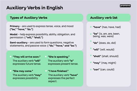 Auxiliary Verb Promova Grammar