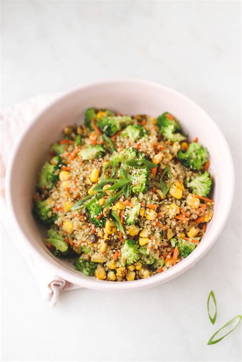 Easy Healthy Quinoa Fried Rice Recipe Vegan Veggiekins Blog
