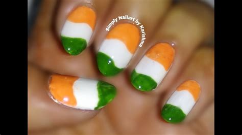 15 August Indian Independence Day Nailart Design Simply Nailart By