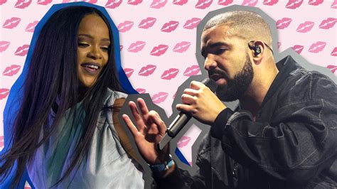 drake and rihanna finally make their relationship official with an onstage kiss glamour