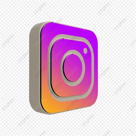 Instagram Icon Clipart Transparent PNG Hd 3d Instagram Icon Instagram
