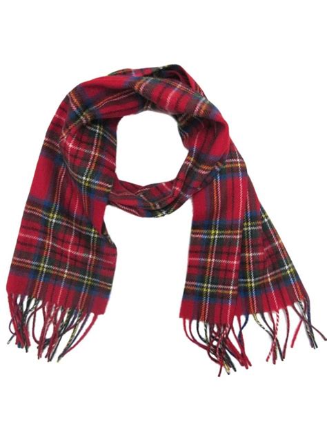 Ingles Buchanan 100 Wool Plaid Scarves Made In Scotland 12 Tartan