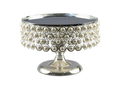 There are no reviews yet. Silver Pearl Cake Stand (11 1/2 inch) | ELEMENT (formerly ...