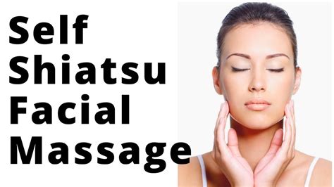 Self Shiatsu Facial Massage Massage Monday 352 Youtube