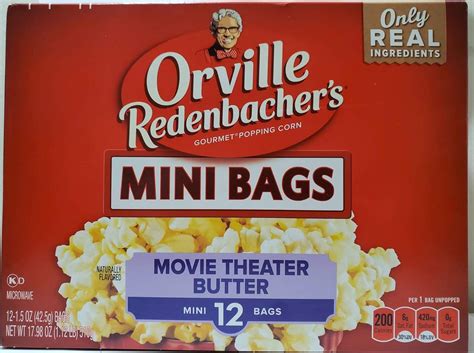 Buy Orville Redenbachers Gourmet Popcorn Movie Theater Butter 12 Count