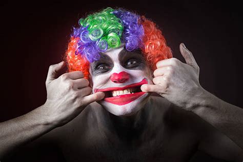 Ugly Scary Clowns Backgrounds Stock Photos Pictures And Royalty Free