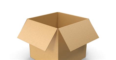 Open Cardboard Box By Pixelsquid360 On Envato Elements