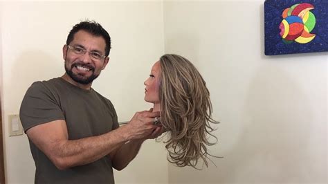 How to cut layers in long hair. LONG LAYERED HAIRCUT TUTORIAL - Corte de cabello en capas ...