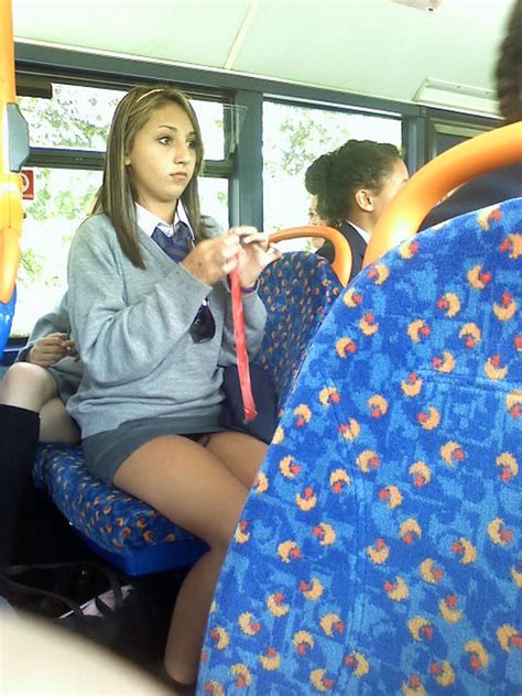 Candid Middle Babe Upskirt Play Candid Upskirts On The Bus Min Video FPornVideos Com