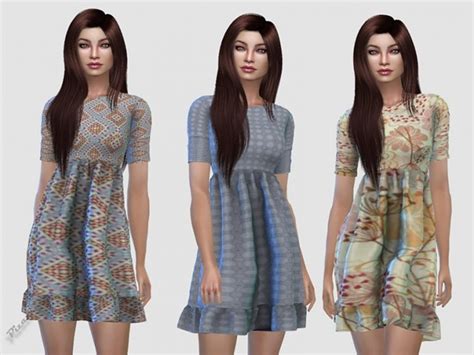 Spring Dress By Pizazz At Tsr Sims 4 Updates