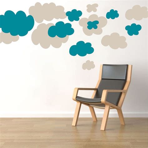 Clouds Wall Decals Weather Wall Decal Murals Cloud Wall Decal